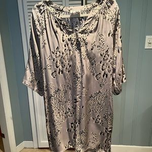 Beautiful silk tunic that can be worn as a dress or top.